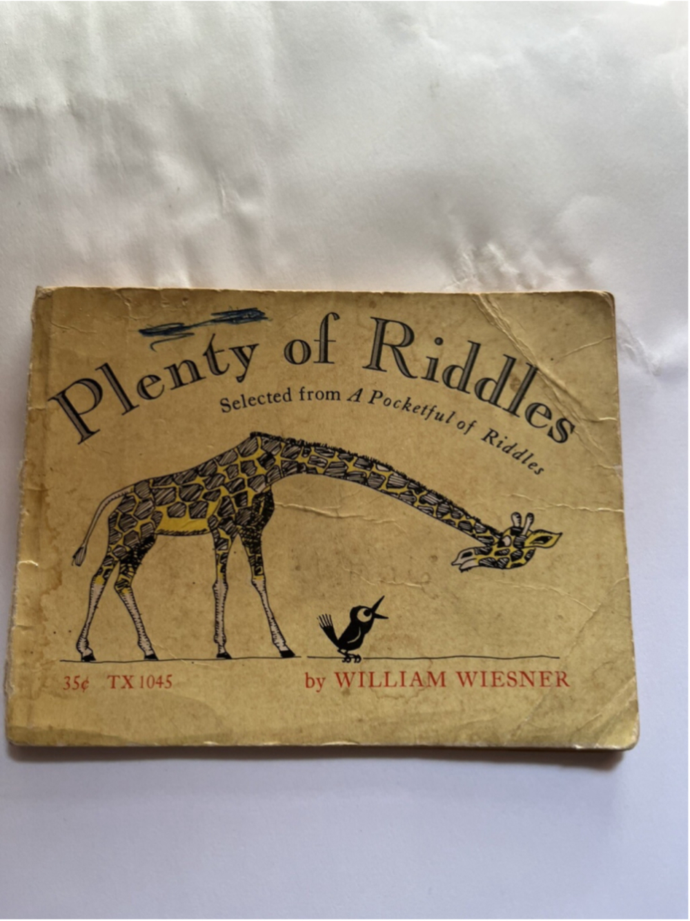Plenty Of Riddles By Will Wiener Scholastic Book copyright 1966 1st print 1967